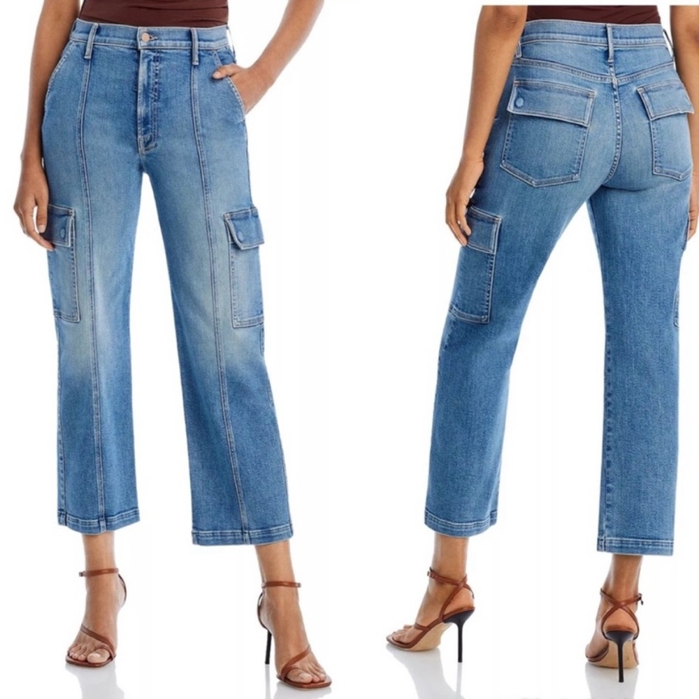 MOTHER The Rambler Cargo Ankle Jeans